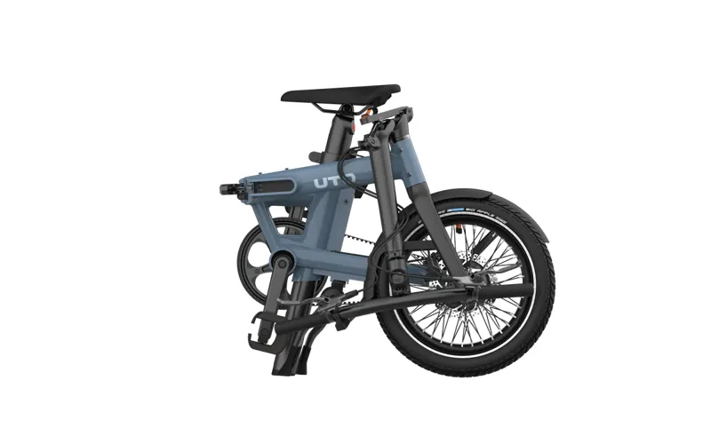 Uto Morning Pro16 2026 Folding Electric Bike - Mineral Blue-1