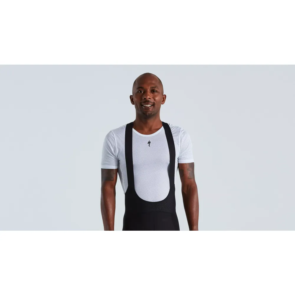 uPRISE Bikes Specialized SL Men's Short Sleeve Base Layer - White | Price match, 365 day return s, 18-Month Warranty, Finance Available & Free UK Delivery