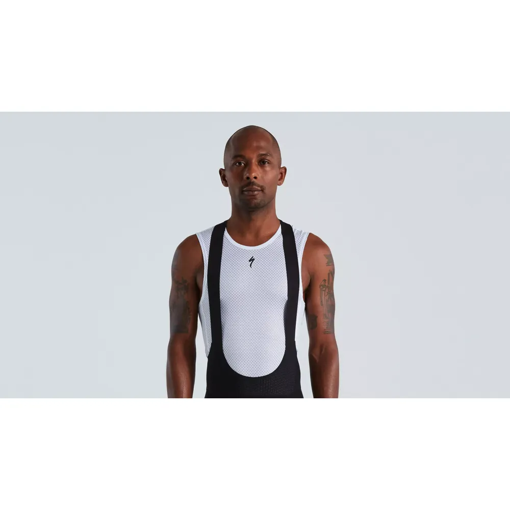 uPRISE Bikes Specialized SL Sleeveless Men's Base Layer - White | Price match, 365 day return s, 18-Month Warranty, Finance Available & Free UK Delivery