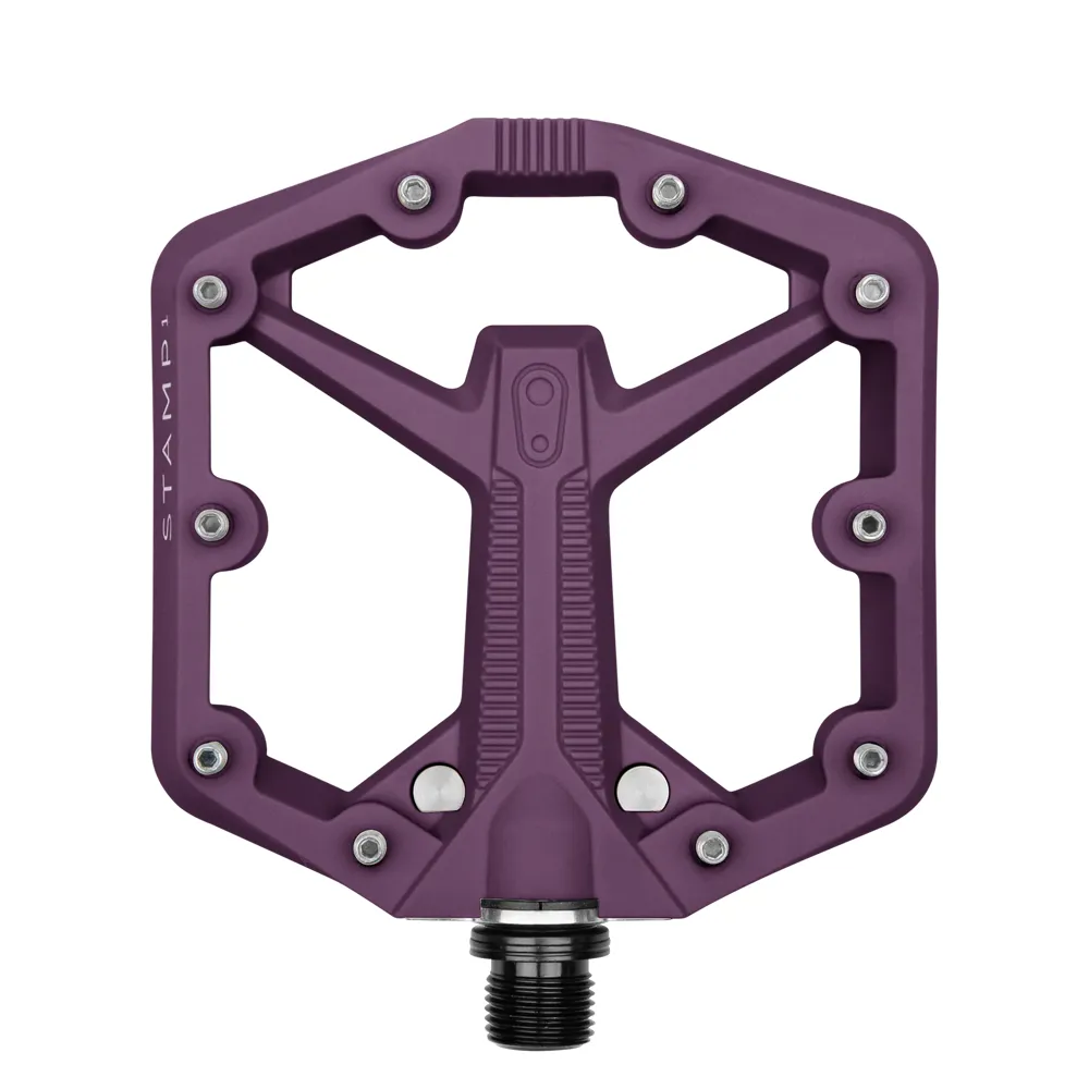 uPRISE Bikes Crank Brothers Stamp 1 Gen 2 MTB Flat Pedals - Purple | Price match, 365 day return s, 18-Month Warranty, Finance Available & Free UK Delivery