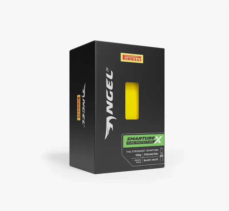 Pirelli Angel SmarTUBE X 700c Gravel Presta Innertube - Yellow
