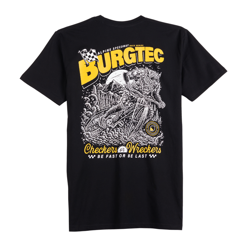Burgtec Alpine Speedway T-shirt - Black-4