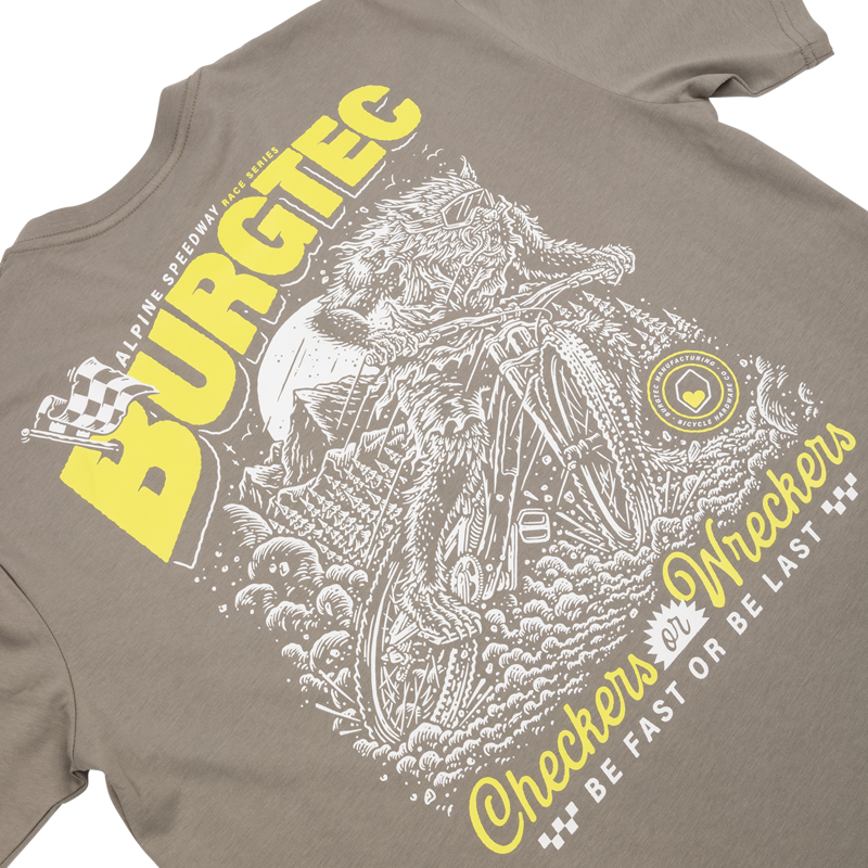 Burgtec Alpine Speedway T-shirt - Granite-5
