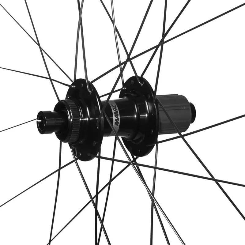 Mavic Aksium 1 Disc Centre Lock Rear Road Wheel - Black-1
