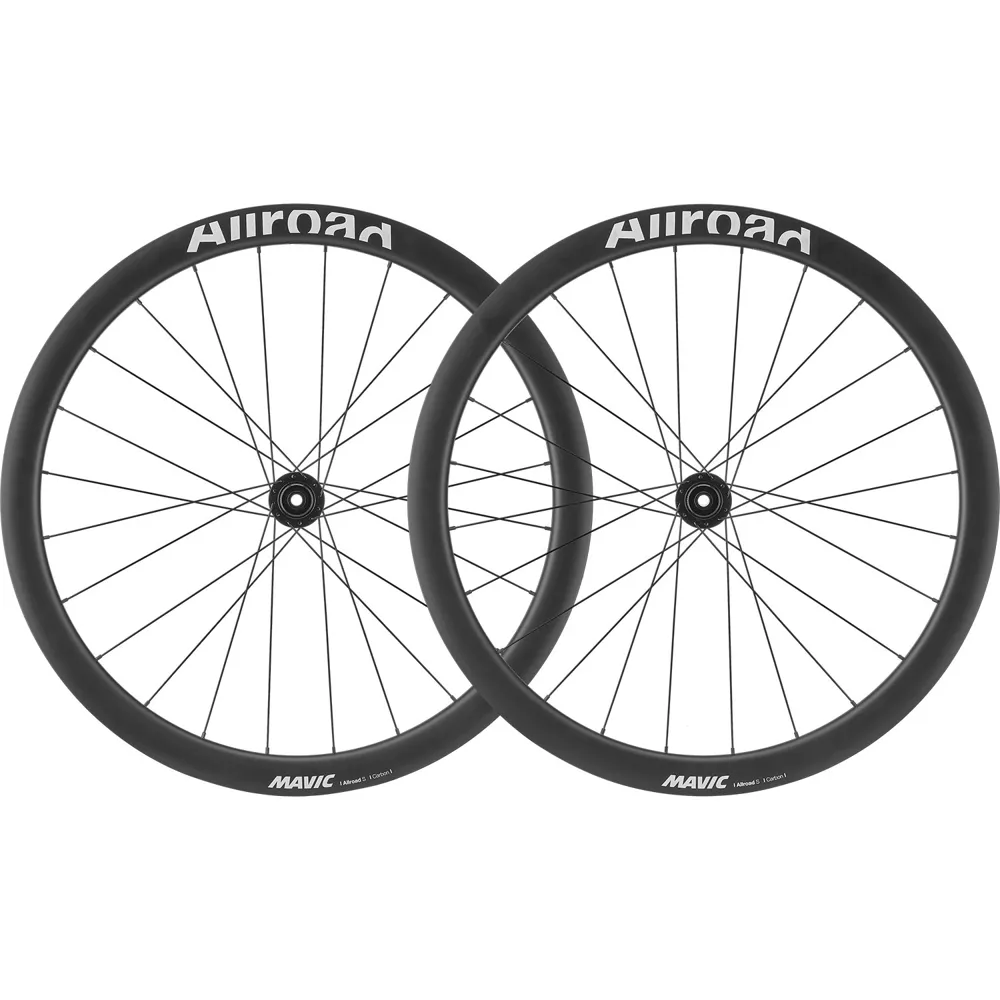 uPRISE Bikes Mavic Allroad S Disc Carbon Centre Lock Gravel Road Wheelset - Black | Price match, 365 day returns, 18-Month Warranty, Finance Available & Free UK Delivery