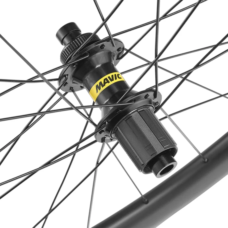 Mavic Allroad S Carbon Disc Centre Lock Rear Gravel Road Wheel - Black-2