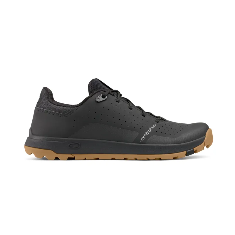 Crank Brothers Stamp Trail Lace MTB Flat Shoes - Black-2