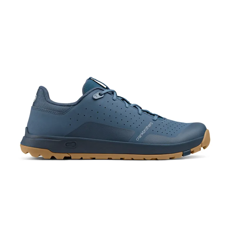 Crank Brothers Stamp Trail Lace MTB Flat Shoes - Blue-2