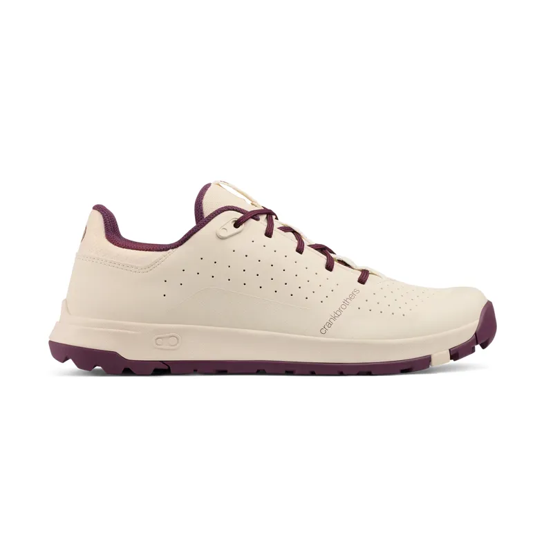 Crank Brothers Stamp Trail Lace MTB Flat Shoes - White-2