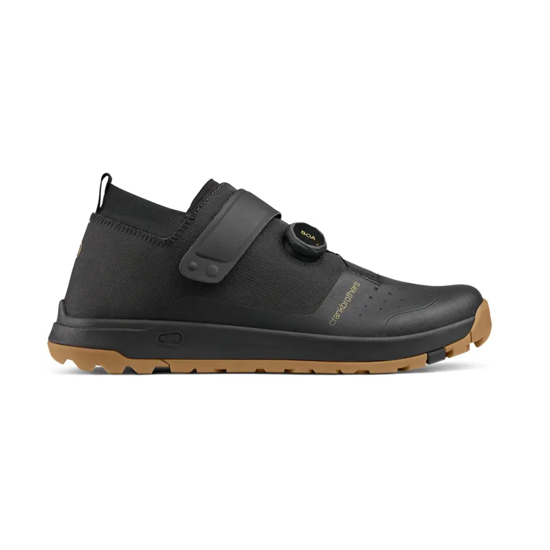 Crank Brothers Stamp Trail Boa MTB Flat Shoes - Black/Gold-2
