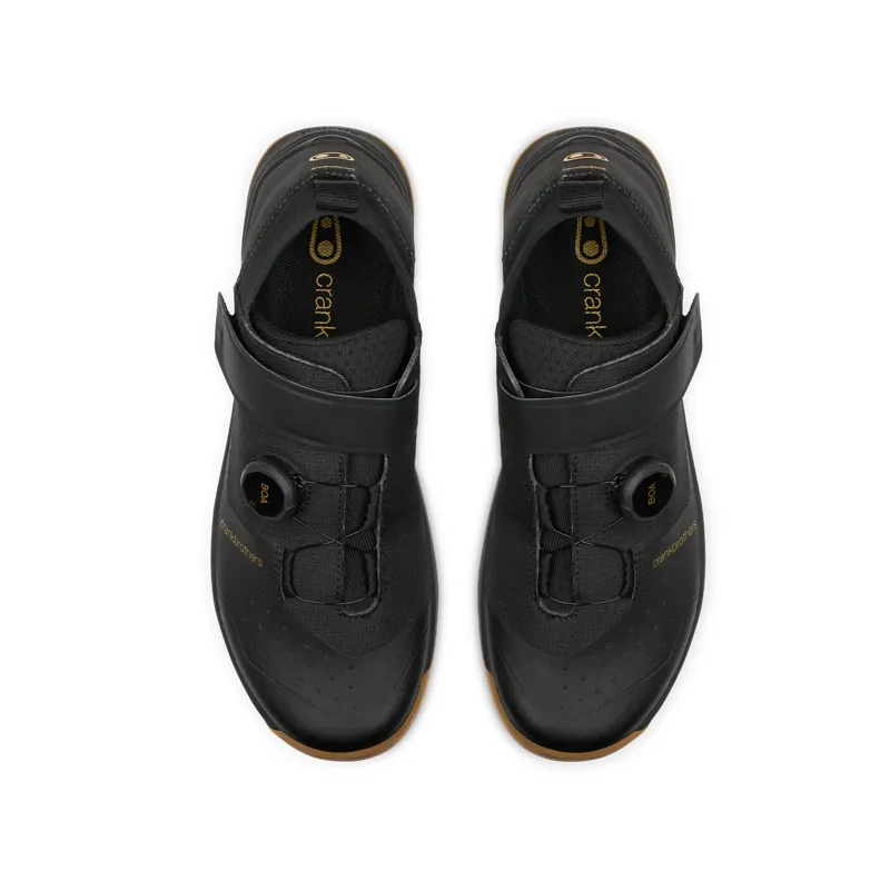 Crank Brothers Stamp Trail Boa MTB Flat Shoes - Black/Gold-4