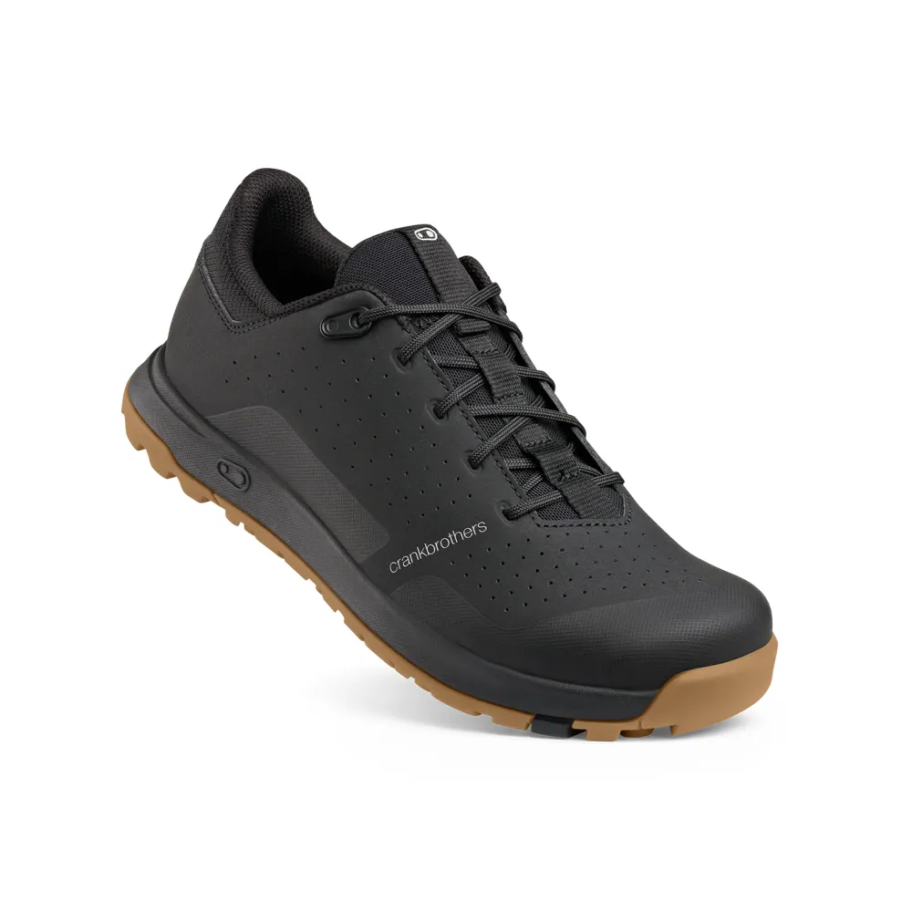 uPRISE Bikes Crank Brothers Mallet Trail Lace MTB Clipped Shoes - Black | Price match, 365 day return s, 18-Month Warranty, Finance Available & Free UK Delivery