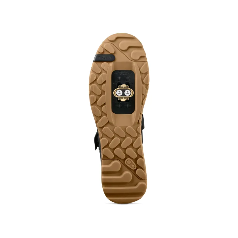 Crank Brothers Mallet Trail Boa MTB Clipped Shoes - Black/Gold-1