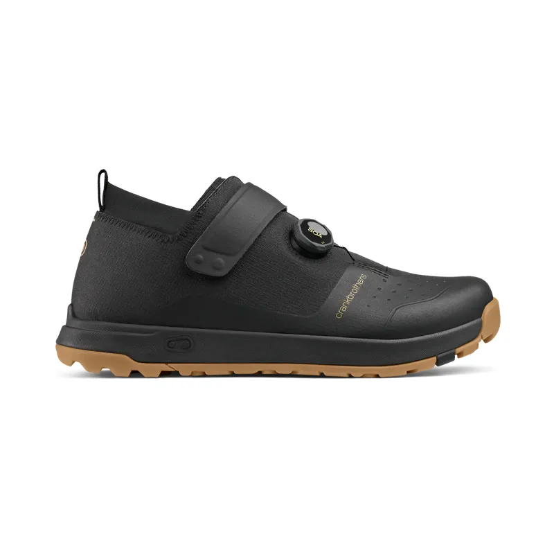 Crank Brothers Mallet Trail Boa MTB Clipped Shoes - Black/Gold-4