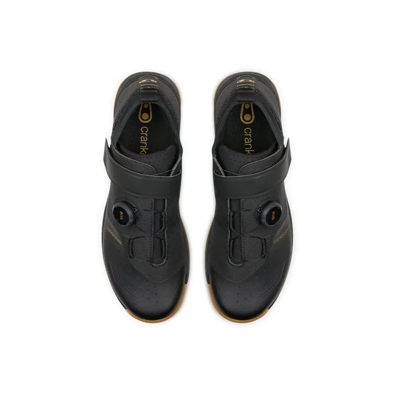 Crank Brothers Mallet Trail Boa MTB Clipped Shoes - Black/Gold-6