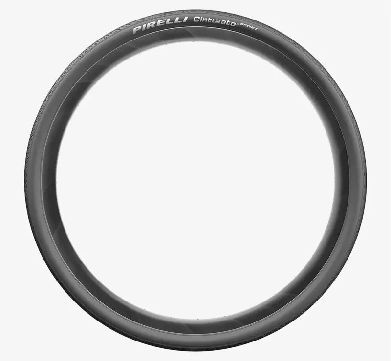 Pirelli Cinturato Sport 700c Folding Road Bike Tyre - Black-1