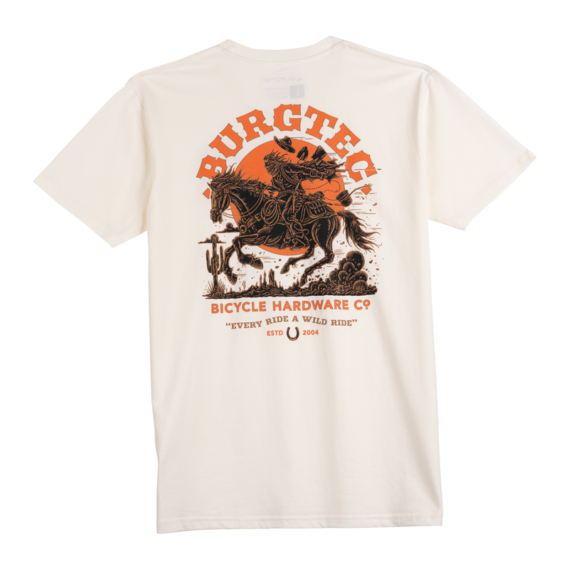 Burgtec Wild Ride T-shirt - White-4