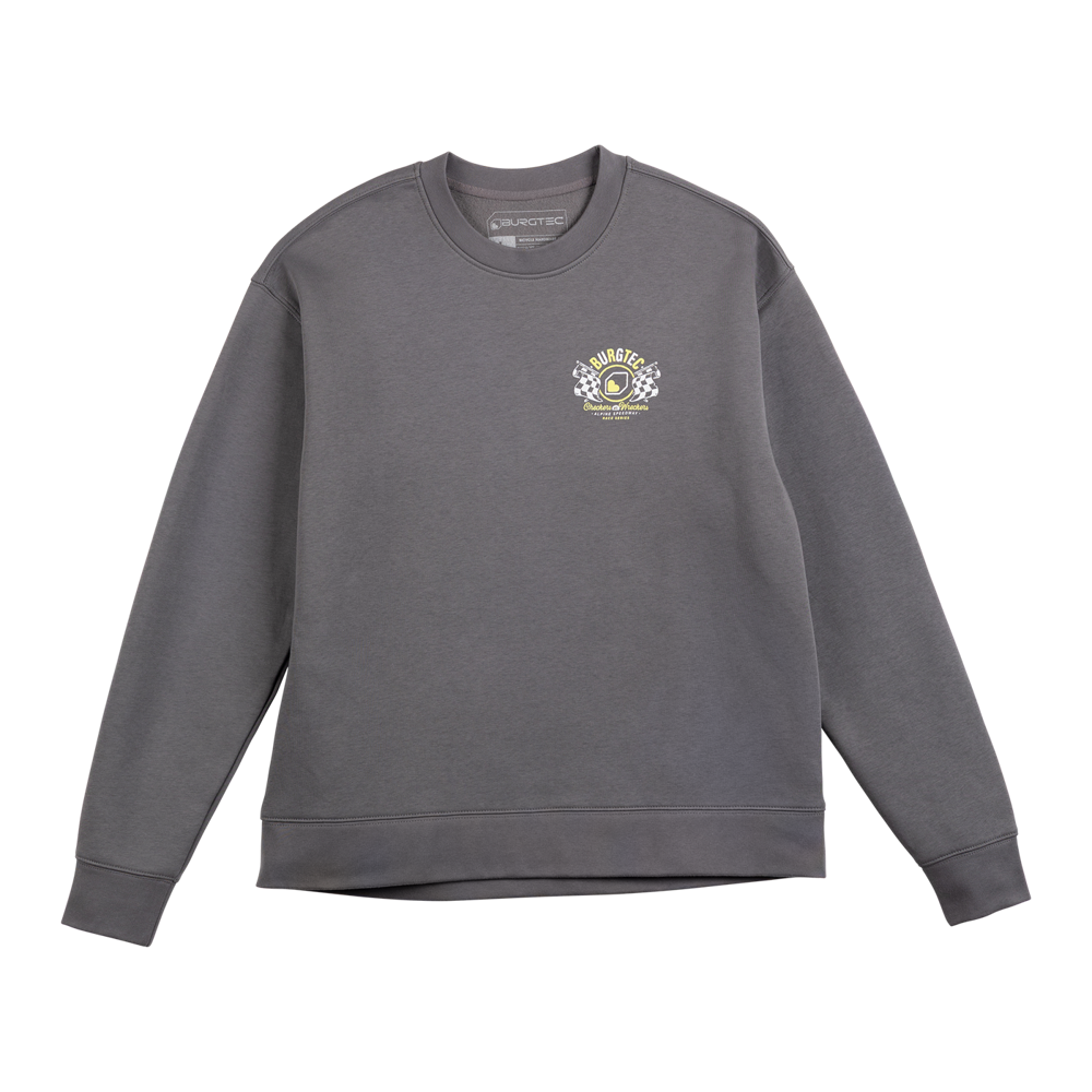 uPRISE Bikes Burgtec Alpine Speedway Sweater - Grey | Price match, 365 day returns, 18-Month Warranty, Finance Available & Free UK Delivery