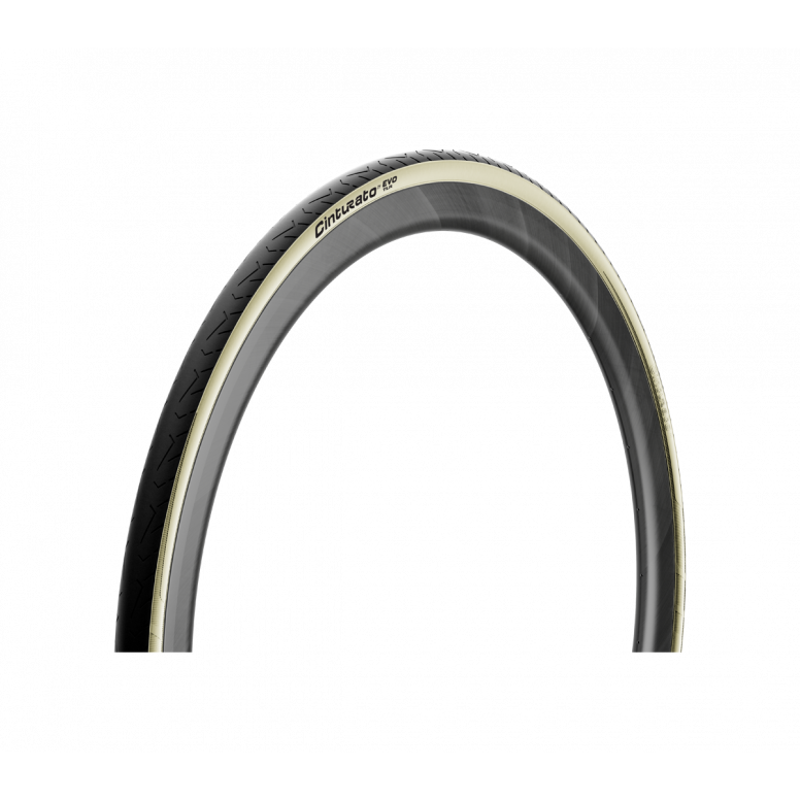 Pirelli Cinturato EVO TLR TechBELT+ Clincher Folding Road Tyre - Retro