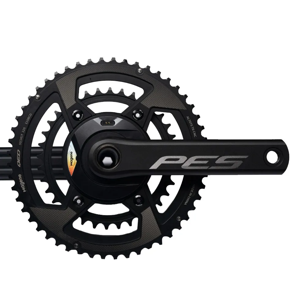 uPRISE Bikes Magene PES P515 Power Meter Chainset - Black | Price match, 365 day returns, 18-Month Warranty, Finance Available & Free UK Delivery