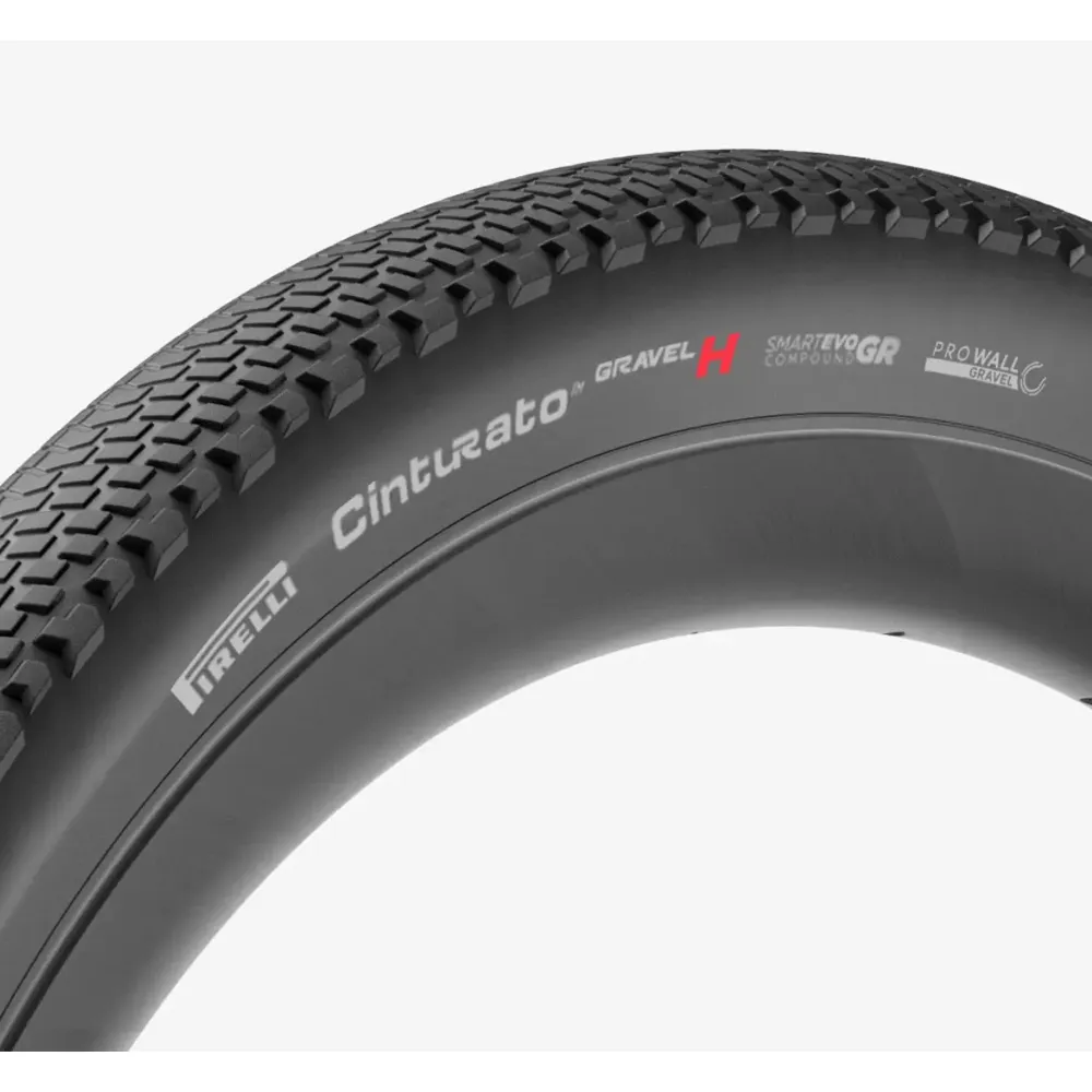 uPRISE Bikes Pirelli Cinturato Gravel H Performance 700c Gravel Tyre - Black | Price match, 365 day returns, 18-Month Warranty, Finance Available & Free UK Delivery
