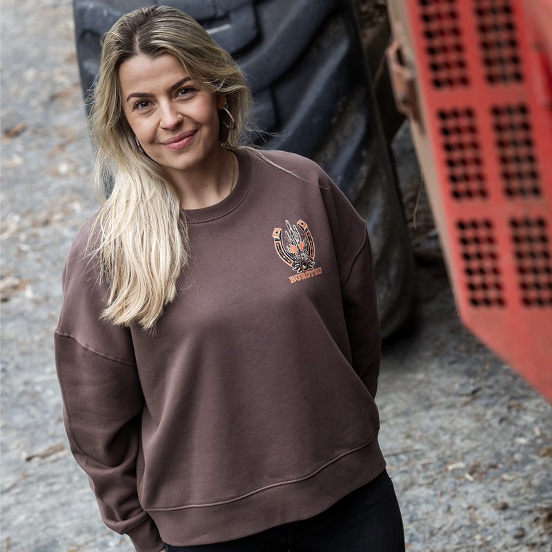 Burgtec Wild Ride Women's Sweater - Brown-8