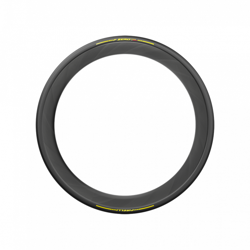 Pirelli P Zero Race SL-R TLR LITECORE Clincher Folding Road Tyre - Black/Yellow-1