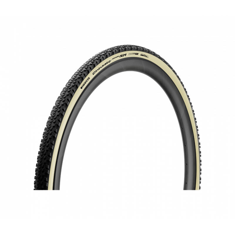 Pirelli Cinturato Gravel RM High Performance TLR Tyre - Black/Cream