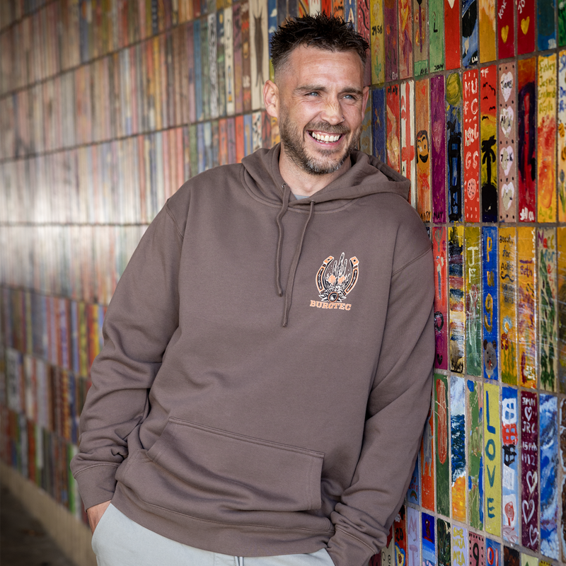 Burgtec Wild Ride Hoodie - Brown-8