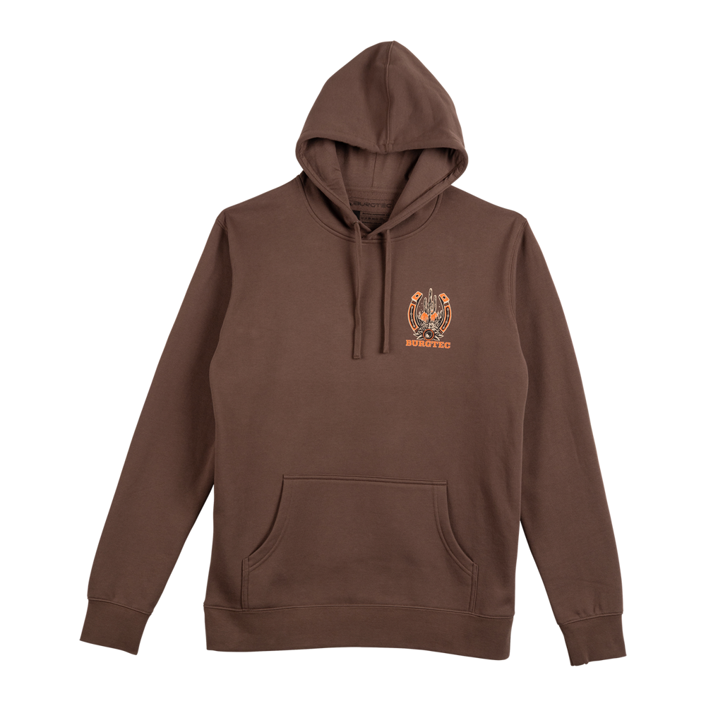 uPRISE Bikes Burgtec Wild Ride Hoodie - Brown | Price match, 365 day returns, 18-Month Warranty, Finance Available & Free UK Delivery