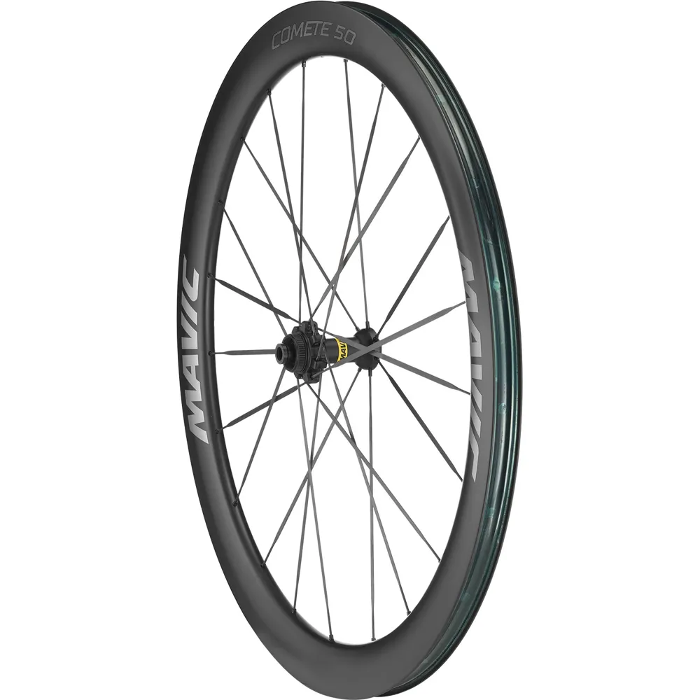 uPRISE Bikes Mavic Comete 50 Ceramic Disc Centre Lock 12 x100mm Front Road Wheel | Price match, 365 day returns, 18-Month Warranty, Finance Available & Free UK Delivery