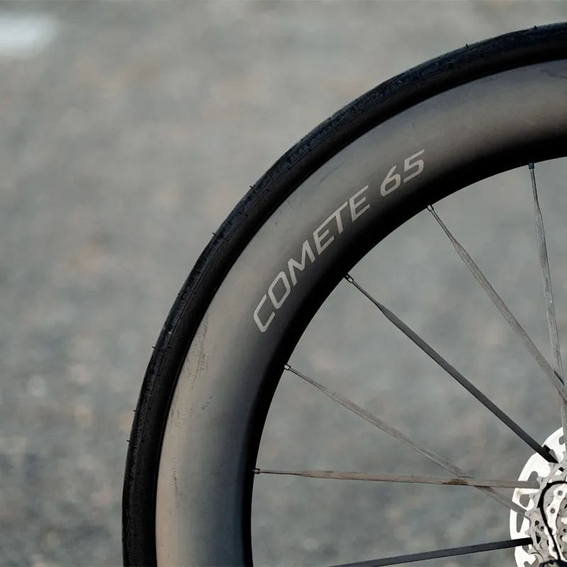 Mavic Comete 65 Ceramic Centre Lock Disc Rear Road Wheels - Black-3