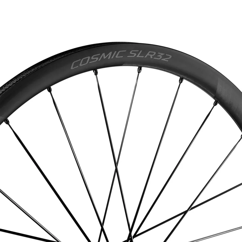 Mavic Cosmic SLR 32 Ceramic Centre Lock Disc Road Wheelset - Black-2