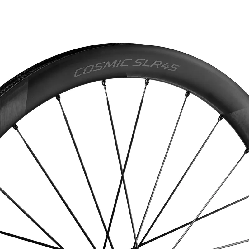 Mavic Cosmic SLR 45 Ceramic Centre Lock Disc Road Wheelset - Black-2
