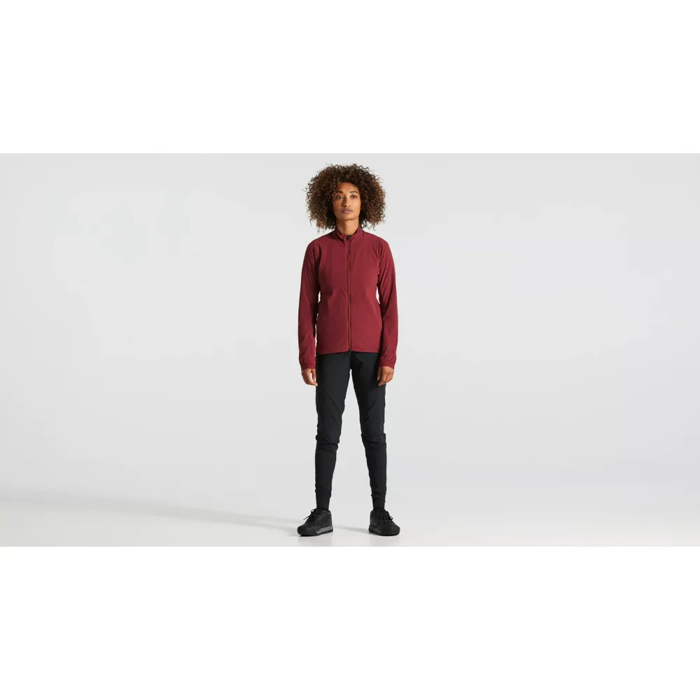 uPRISE Bikes Specialized Trail Alpha Women's Windproof Jacket - Maroon | Price match, 365 day returns, 18-Month Warranty, Finance Available & Free UK Delivery