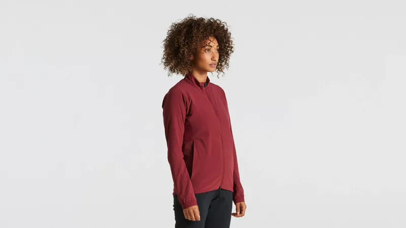 Specialized Trail Alpha Women's Windproof Jacket - Maroon-1