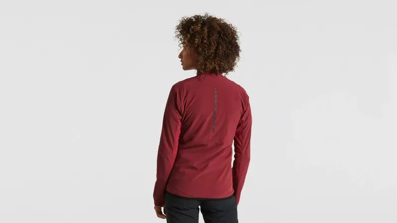 Specialized Trail Alpha Women's Windproof Jacket - Maroon-2
