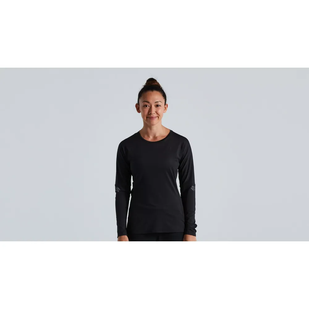 uPRISE Bikes Specialized Trail Air Women's Long Sleeve Jersey - Black | Price match, 365 day return s, 18-Month Warranty, Finance Available & Free UK Delivery