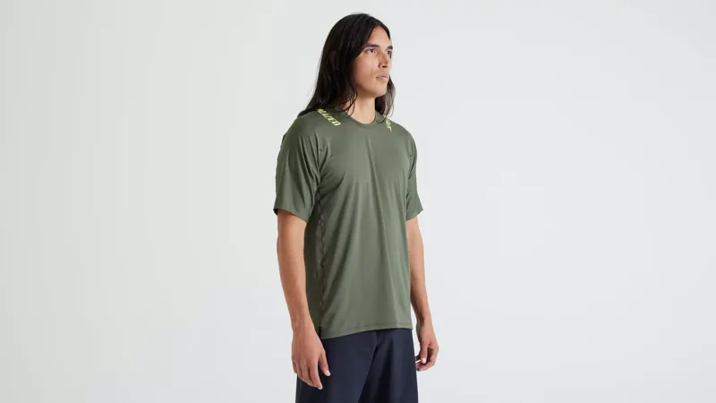 Specialized Trail Air Men's Short Sleeve Jersey - Oak Green-1