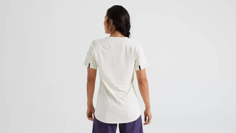 Specialized Trail Air Women's Short Sleeve Jersey - Birch White-2