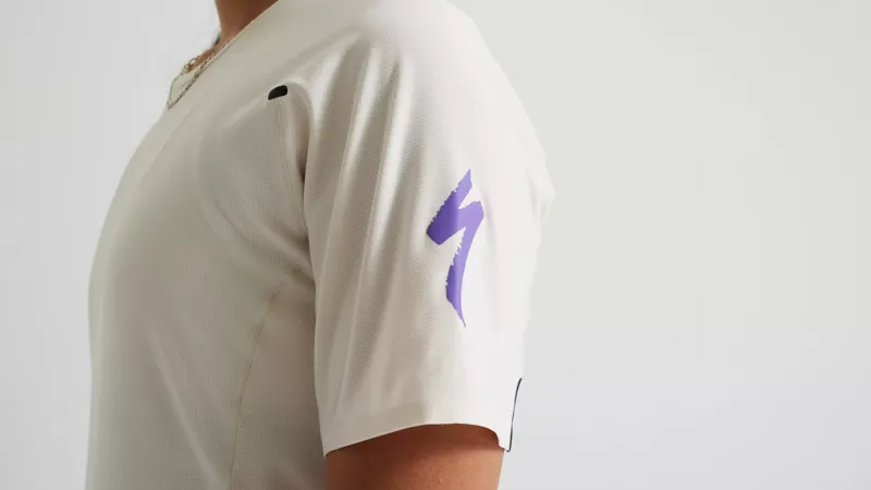 Specialized Trail Air Women's Short Sleeve Jersey - Birch White-3