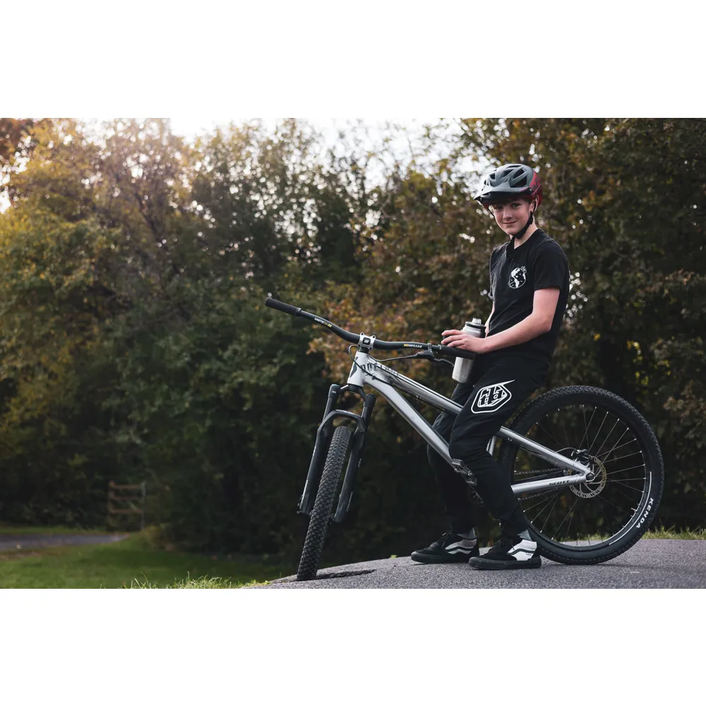 uPRISE Bikes Uprise Earth Logo Unisex Cotton Tee - Black | Price match, 365 day return s, 18-Month Warranty, Finance Available & Free UK Delivery