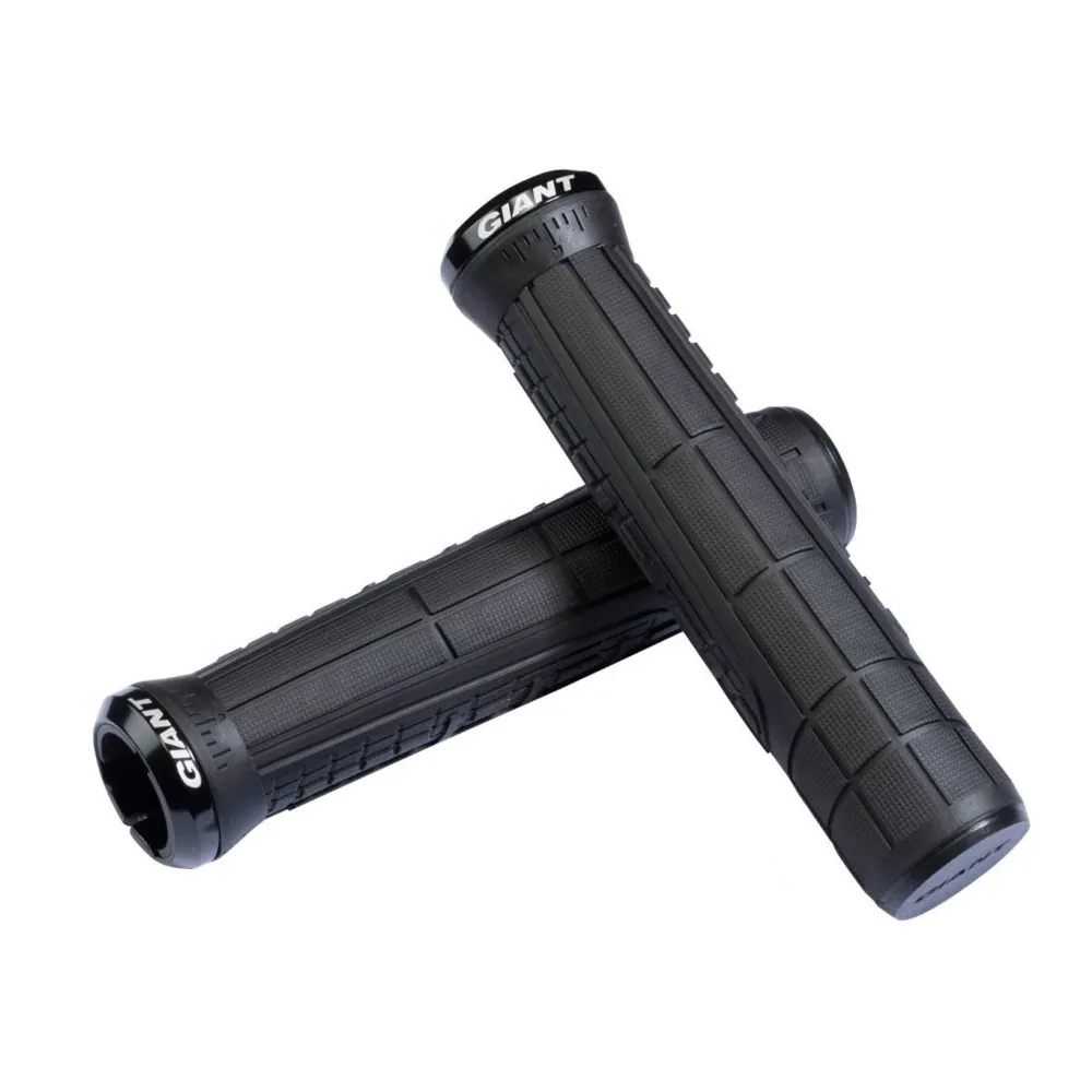 uPRISE Bikes Giant Swage Single Lock-On Grip - Black | Price match, 365 day return s, 18-Month Warranty, Finance Available & Free UK Delivery