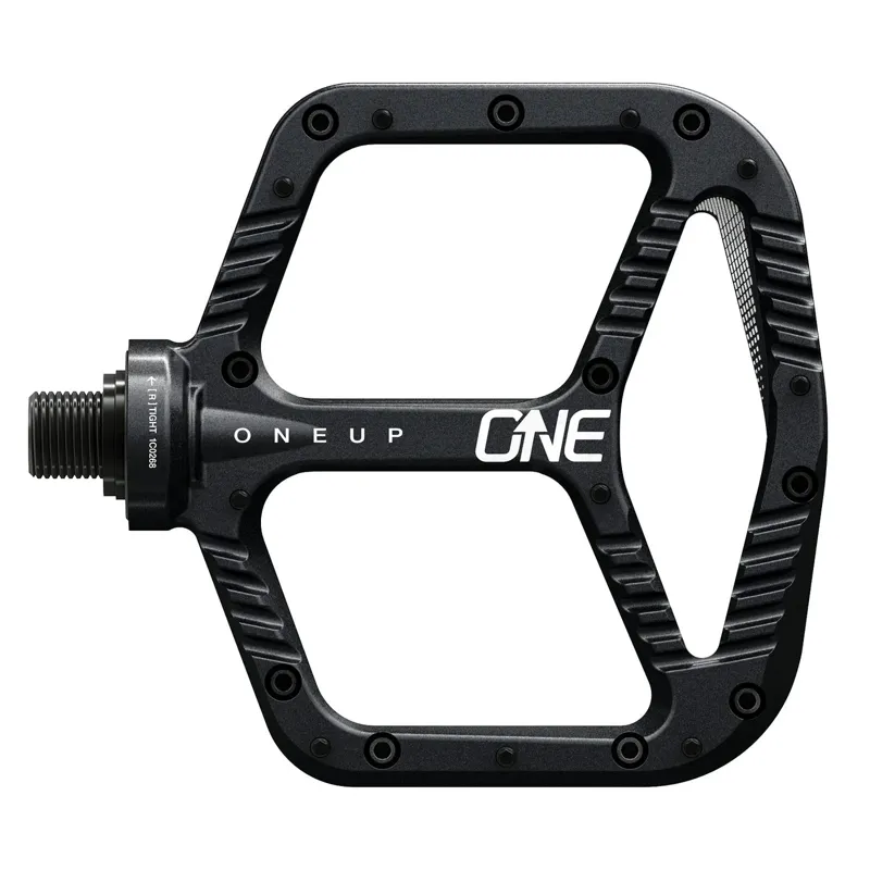 One Up Aluminium Flat MTB Pedals - Black