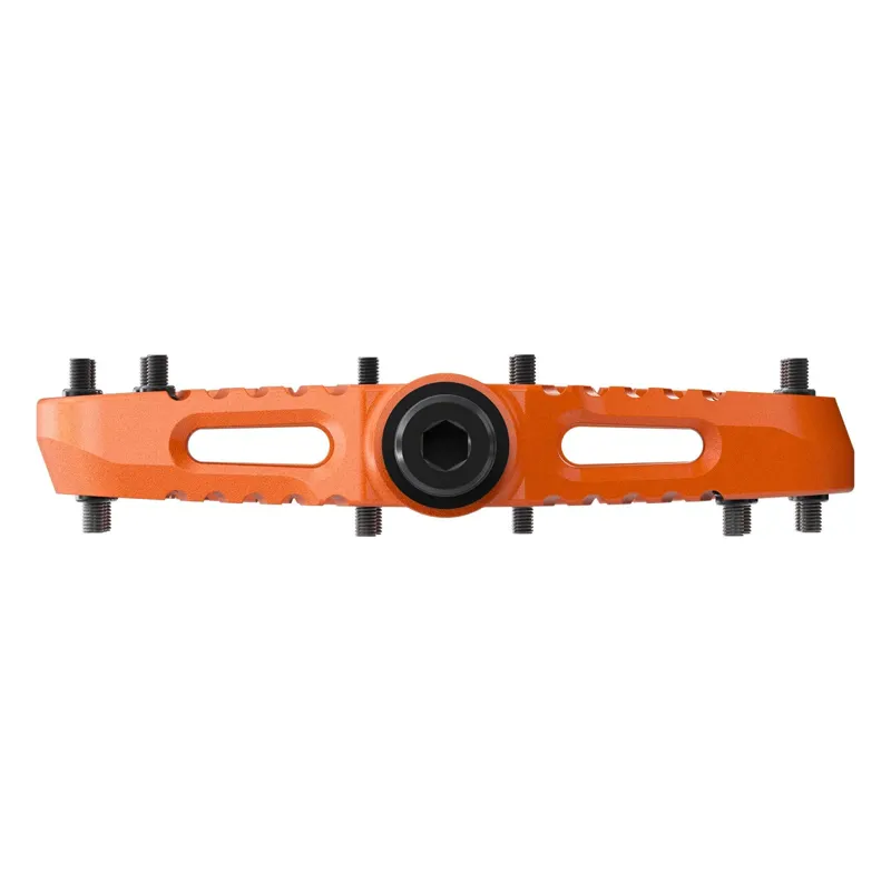 One Up Composite Flat MTB Pedals - Orange-3