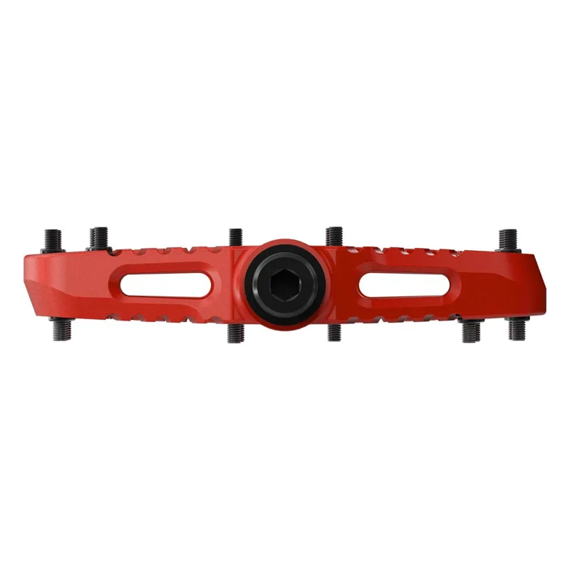 One Up Composite Flat MTB Pedals - Red-3