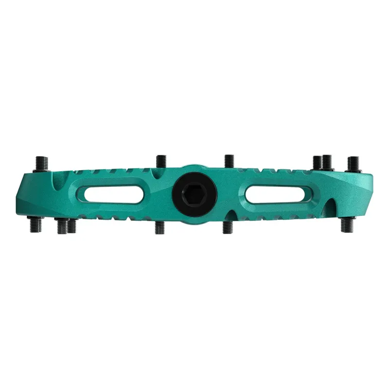One Up Composite Flat MTB Pedals - Turquoise-2