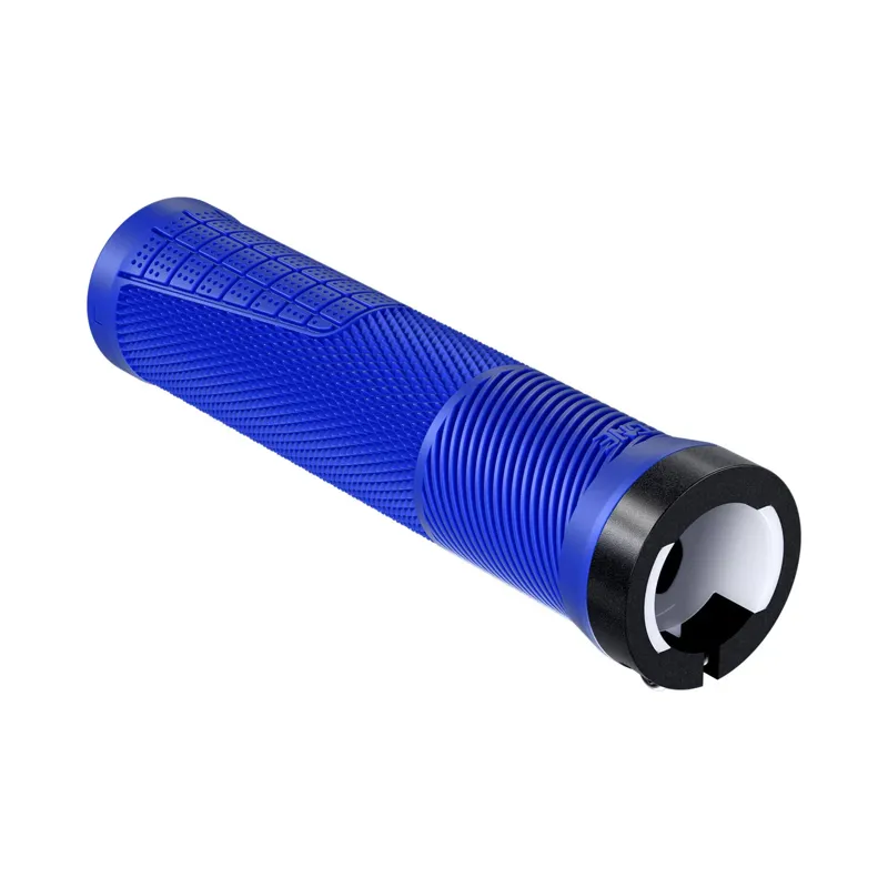 One Up Thin Lock On MTB Grips - Blue-1
