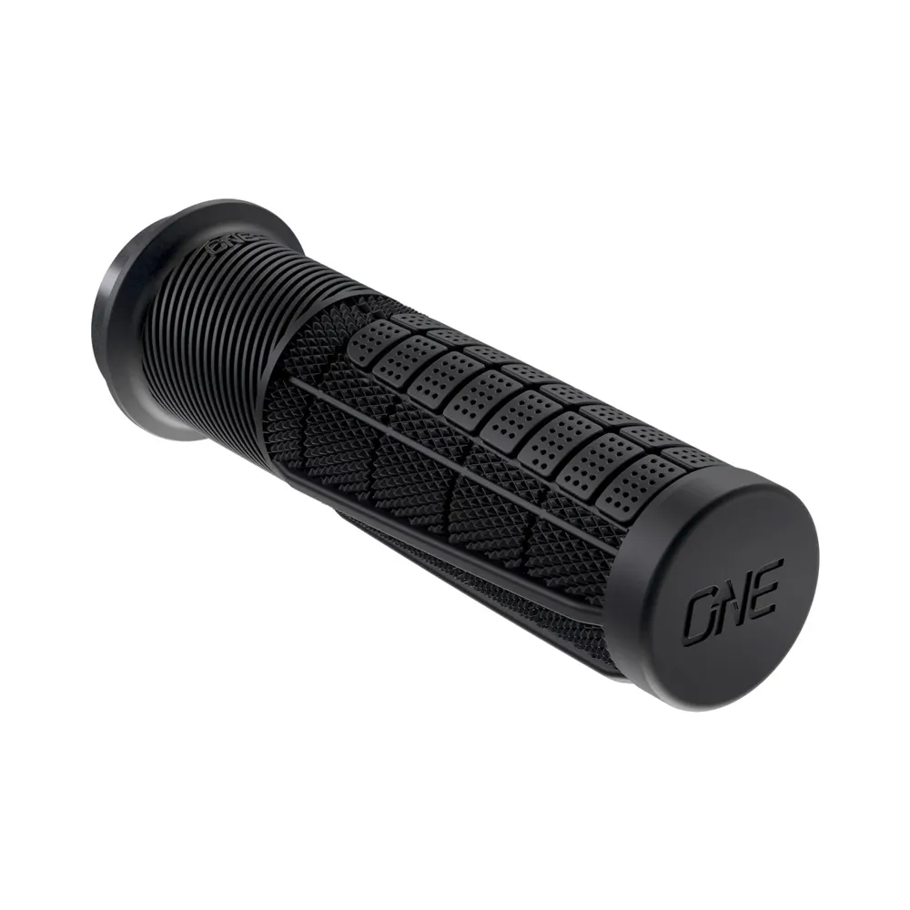 uPRISE Bikes One Up Thick Lock On MTB Grips - Black | Price match, 365 day return s, 18-Month Warranty, Finance Available & Free UK Delivery