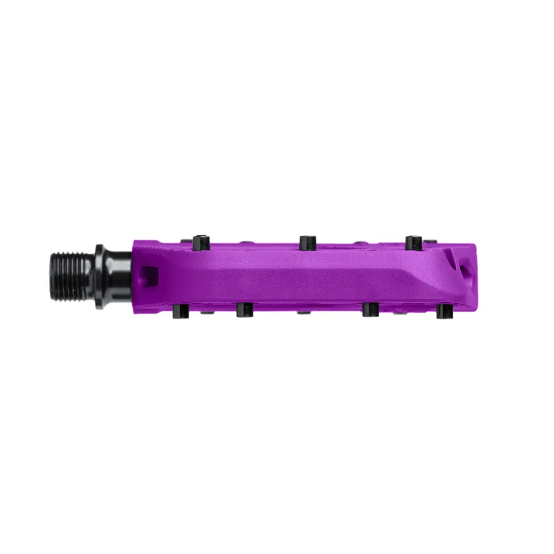 One Up Small Composite Flat MTB Pedals - Purple-2